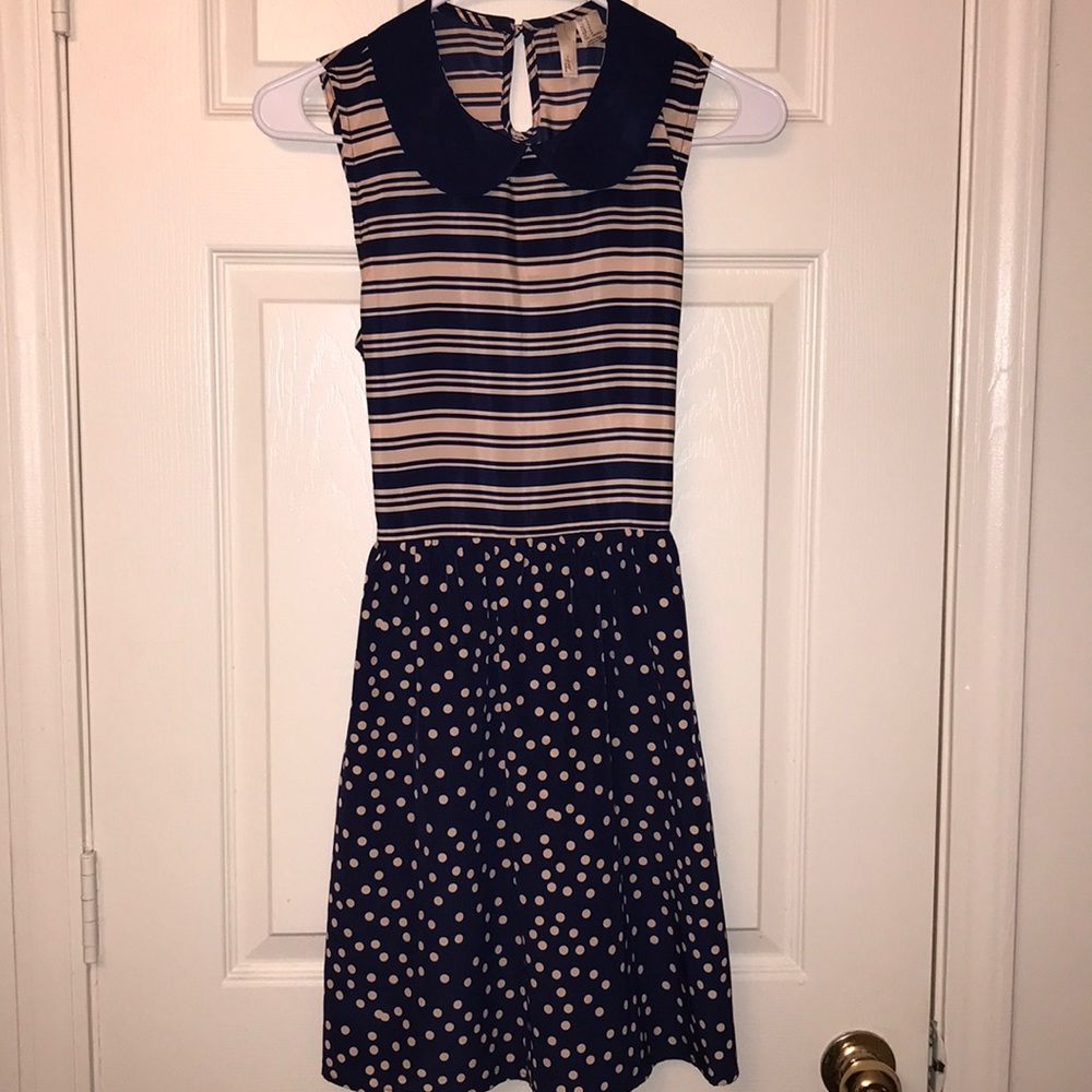 Forever 21 xxi exclusive multi pattern dress